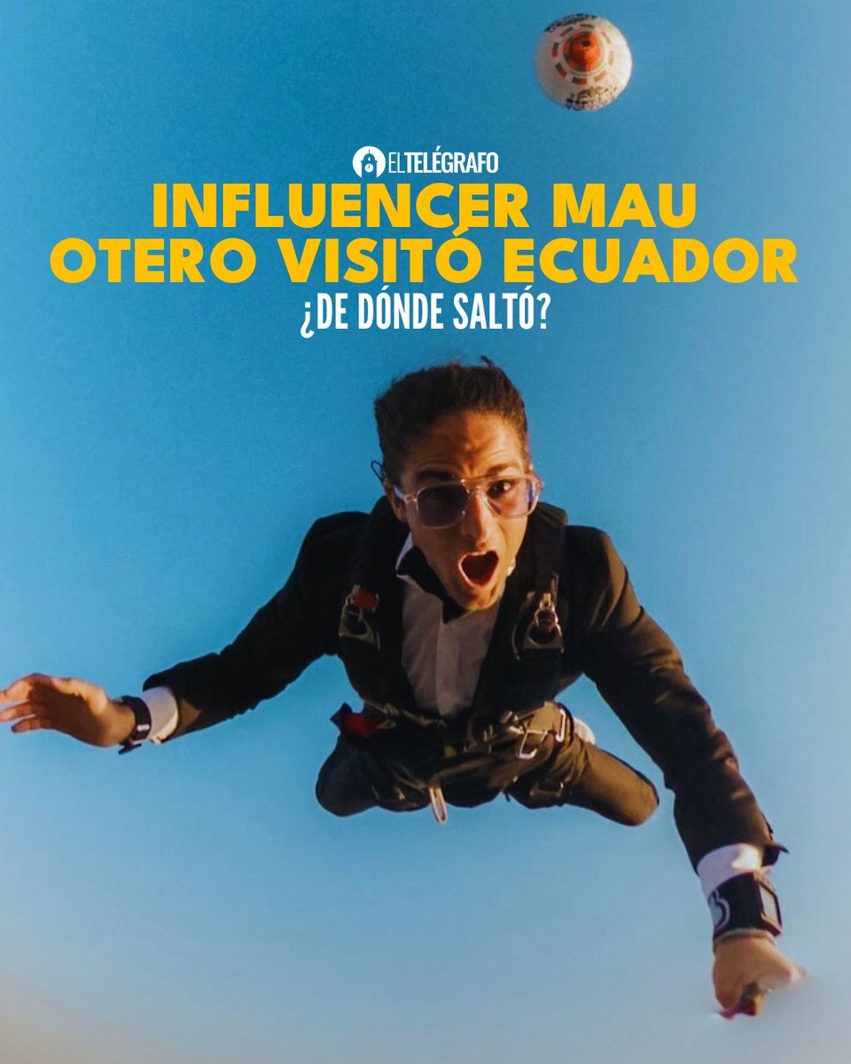 #Viral | El influencer y deportista extremo Mau Otero visitó Quito y la costa ecuatoriana. Saltó varios edificios. #LéaloEnET: is.gd/sTnc6Z