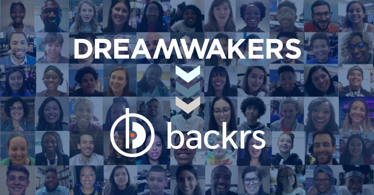 We’re thrilled to share news that will positively impact thousands of students in under-resourced communities across the U.S.: DreamWakers is now part of Backrs!

Read more at bit.ly/DW-Backrs &amp; join us in celebrating this new era of our collective investment in students.