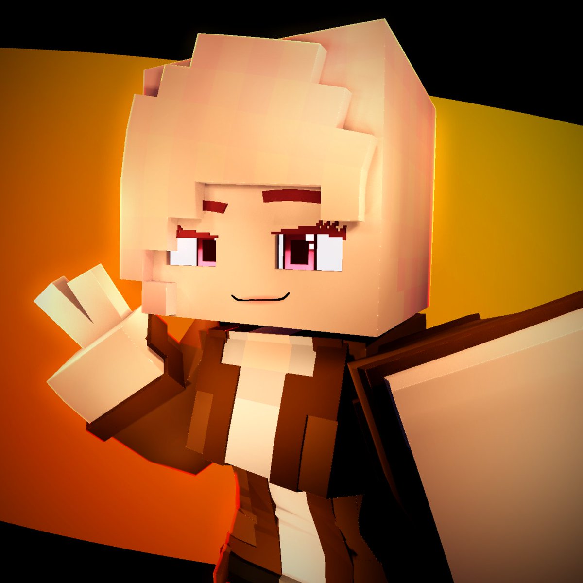 Selfie <a href="/R1N42113/">R4ANᗡY 🔞</a> ( fan aaart??? ) 

#minecraft #originalcharacter #render #mineimator