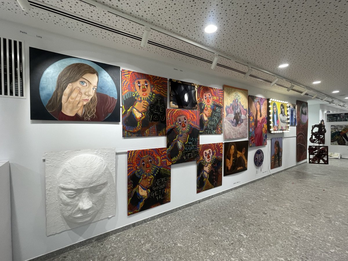 Wonderful GCSE and A Level Art Exhibition today <a href="/DubaiCollege/">@DubaiCollege</a> @DCol_Art - the final pieces were sublime and the sketchbooks were a dream to read through - creativity, critical thinking and student authorship/ embodiment stands prominent. Three cheers to DC Art Department!