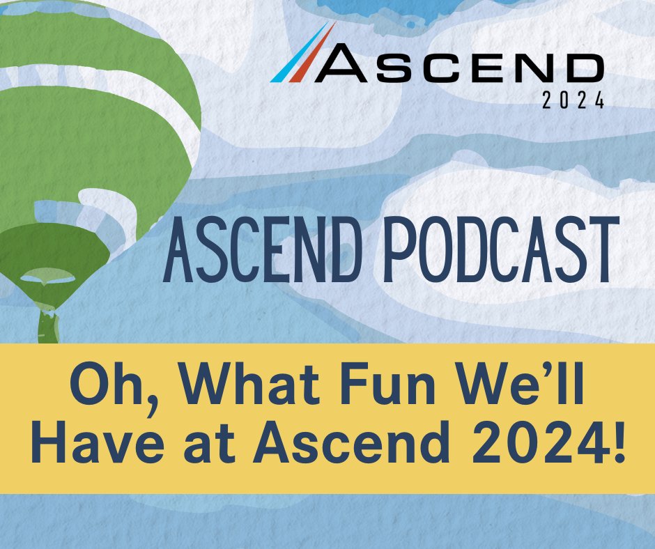 Ready to have some fun while learning a lot? In this Ascend podcast episode, OATUG's Ragan Cohn & OHUG's Janice D’Aloia, share exciting details about #Ascend2024. ow.ly/ypgG50RY0Zk  
#Oracle #OracleEBS #CloudEPM #CloudERP #OracleCloud #CloudHCM #Database23ai