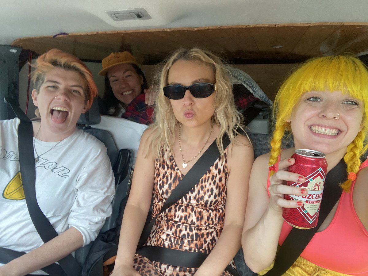 Another day another van trip listening to @empilbeam on @BBC6Music this time on our way to the sold out @TheLovelyEggs show at @theklabristol