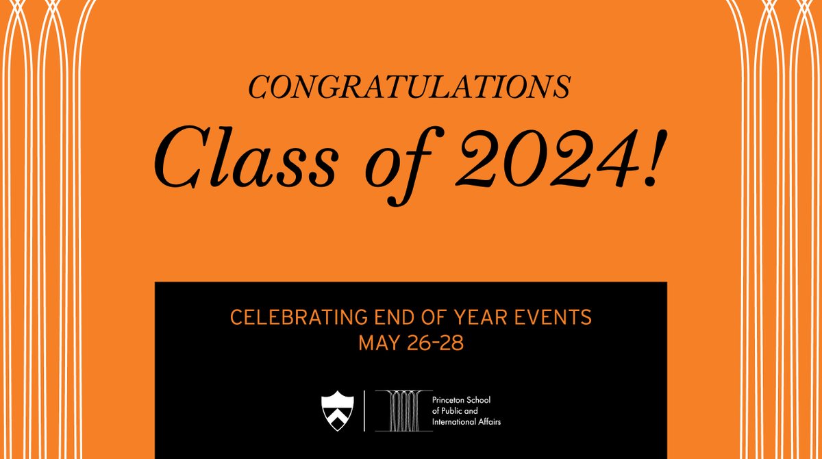 SPIA Class of 2024 — You just graduated! What are you going to do next? #Princeton24 #SPIAProud2024