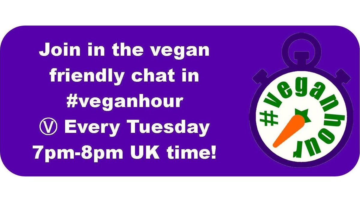 Have you picked up any vegan friendly bargains in the shops this week? 🤔 Share what you have found in this week's #veganhour. Every Tuesday 7pm - 8pm BST... 1 hour from now!