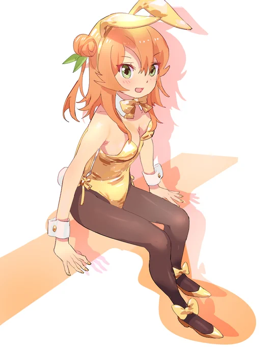 息抜きで金バニーミカンさん描いた…#まちカドまぞく 
