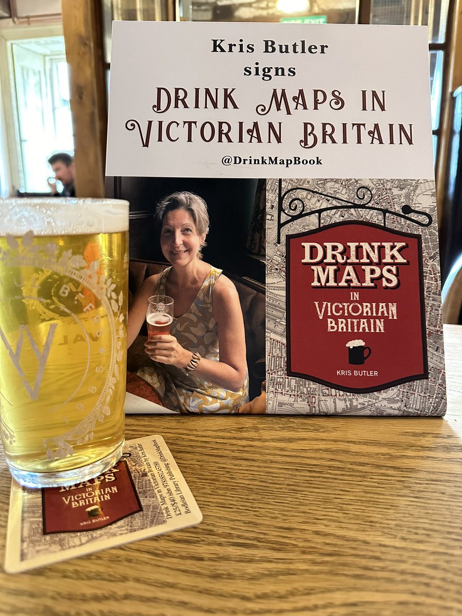Hay Book Festival (unofficial) pop-up tonight May 28, 5-7! Thanks to #Kilverts where I am staying in Hay-on-Wye in Wales. They serve delicious <a href="/WyeValleyBrew/">Wye Valley Brewery</a> on cask- perfect pairing with the book
<a href="/BodPublishing/">Bodleian Publishing</a> <a href="/bodleianlibs/">Bodleian Libraries</a> Come say hi!