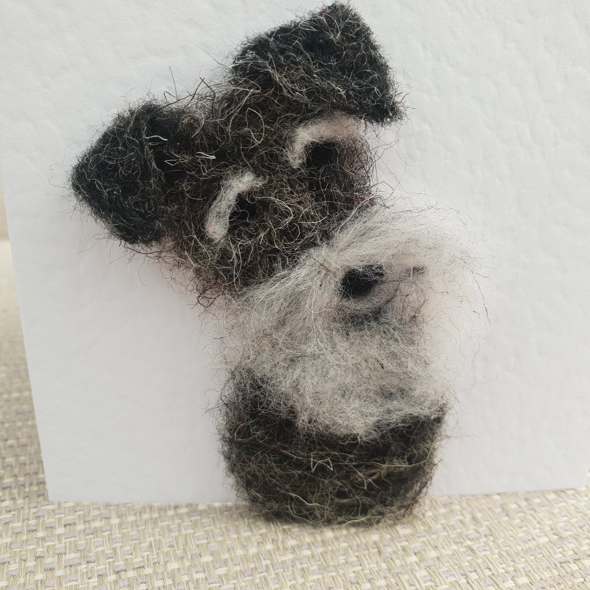 Hello, I’ve just popped this gorgeous fluffy Schnauzer greeting card in my Etsy shop! Lovely to frame afterwards too. Thank you 😊❤️ therockingfelter.etsy.com/uk/listing/173… #etsy #schnauzer #schnauzergang #dogsofx #firsttmaster