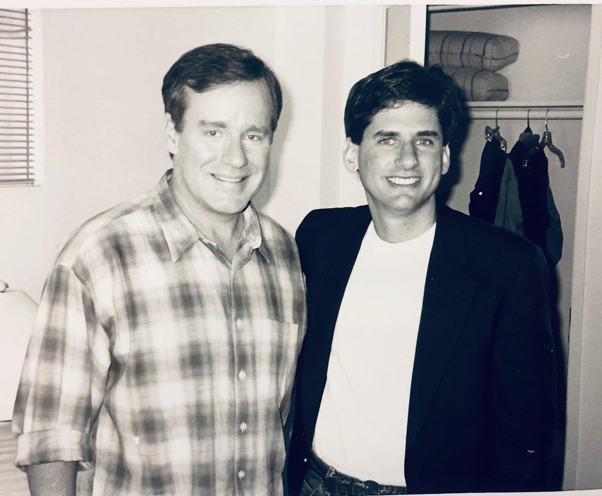 This was a sad day in 1998, the day we tragically lost the immensely talented Phil Hartman. He was the ultimate mensch. Photo taken in his 'NewsRadio' dressing room. @joerogan @FilmTVLegends #PhilHartman