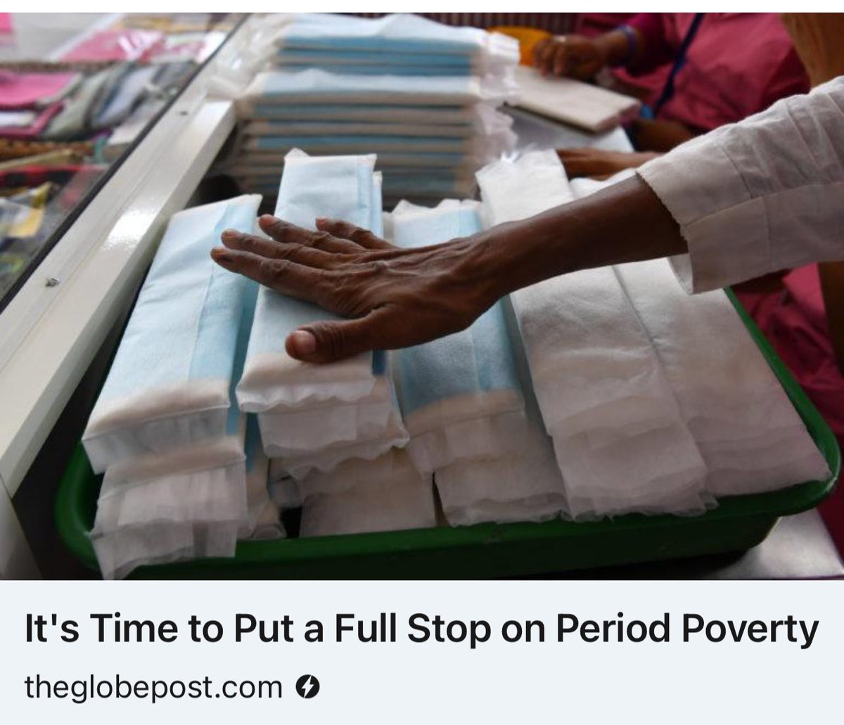 Today is Menstrual Hygiene Day. Sadly, millions of girls experience period poverty. They do not have access to sanitary products. I explain why we must end period poverty in this piece. I am also a proud donor, supporting distribution of free reusable SafePads in Abuja, Nigeria