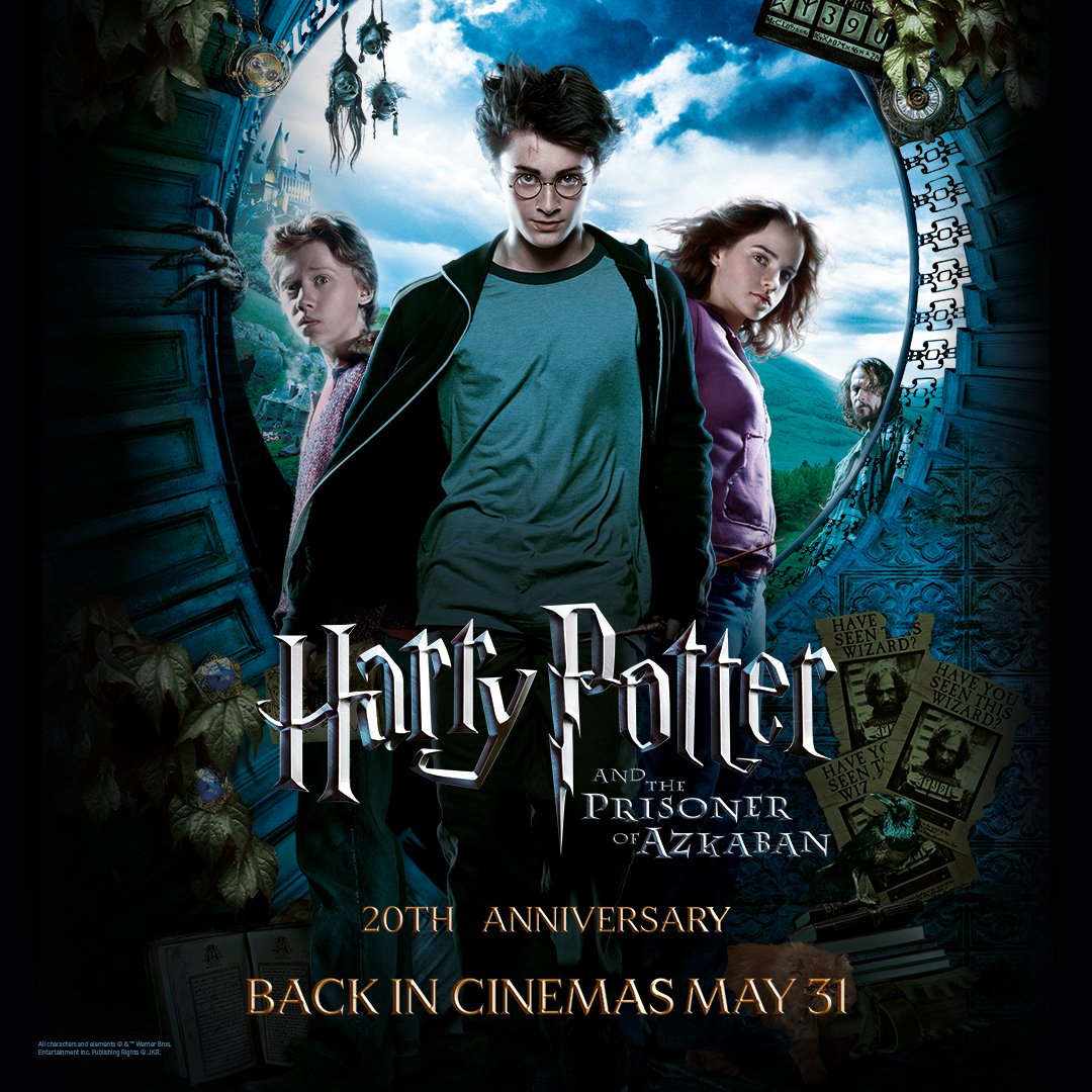 Celebrate 20 years of  #HarryPotter and the Prisoner of Azkaban by seeing it back on the big screen from May 31 ⚡
#ComicZone #ComicMagic

Like share comment & 
Follow @ComicMagic_784