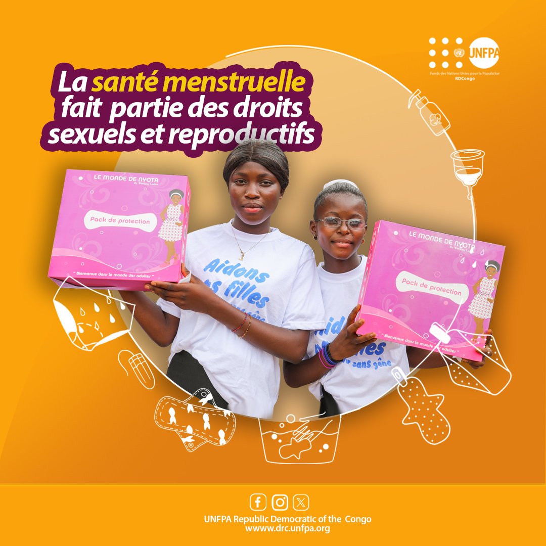 Les premières règles🩸ne peuvent pas être une indication que les filles sont prêtes au mariage ou à une quelconque activité sexuelle. 

⛔ Stop à la violence sexuelle et au mariage des enfants.

Ensemble pour un #MondeAdpatéAuxRègles 
#PeriodFriendlyWorld
#MenstrualHygieneDay