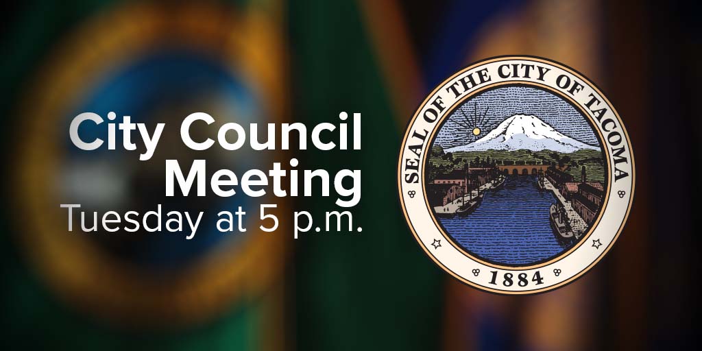 Reminder—Today's (May 28) Tacoma Council Study Session & City Council meetings have been canceled. The next #TacCouncil Meeting will be Tuesday, June 4 at 5 pm, with the Study Session at noon. The 5 pm Council Meeting will be held at the @MyTPU Auditorium. cityoftacoma.org/councilmeetings