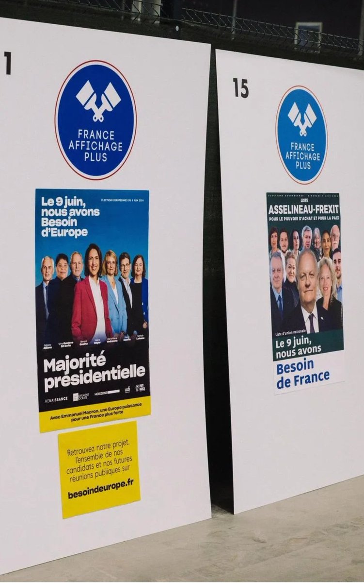 Les français 🇨🇵 ont ils besoins d'Europe ou #BesoinDeFrance ?! Le 9 juin, votez en masse pour faire entrer @f_asselineau et des députés du #Frexit au parlement européen pour imposer un débat sur la sortie de L'UE!