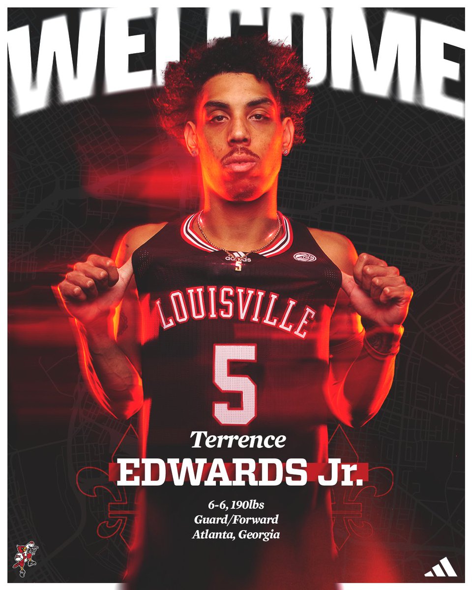 A big-time player 🫡 Welcome to The Ville, Terrence 'Fatt' Edwards Jr.❗️ Details: uofl.me/3X0OyZg #GoCards x #ReviVILLE
