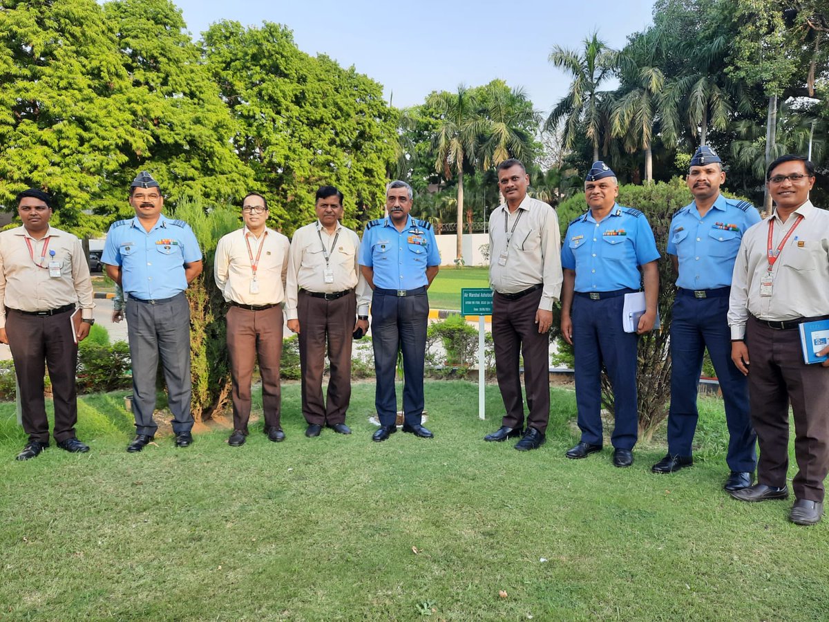 In pursuance of national commitment to #AtmaNirbharta, Air Marshal Ashutosh Dixit, Deputy Chief of the Air Staff, visited the Accessories division of HAL at Lucknow on 28 May 24, where HAL showcased its indigenization efforts in manufacturing of aviation accessories. Speaking to