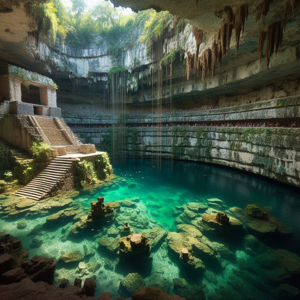 🇲🇽 En Yucatán, el misterio de los cenotes sagrados sigue cautivando. ¿Qué secretos esconden estas cuevas inundadas? 🤔

#México #Turismo #CulturaMaya #Aventura #Exploración