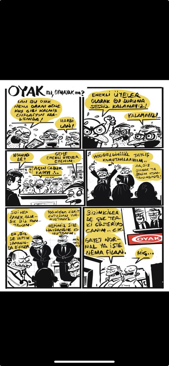 Artık karikatür dergilerine bile konu olmuşuz. Utanmaz, sıkılmaz, pişkin, yüzsüz insanlar ne yazık ki yine de umursamıyor.
#Assubaylar 
@OYADDernegi 
@temadankara