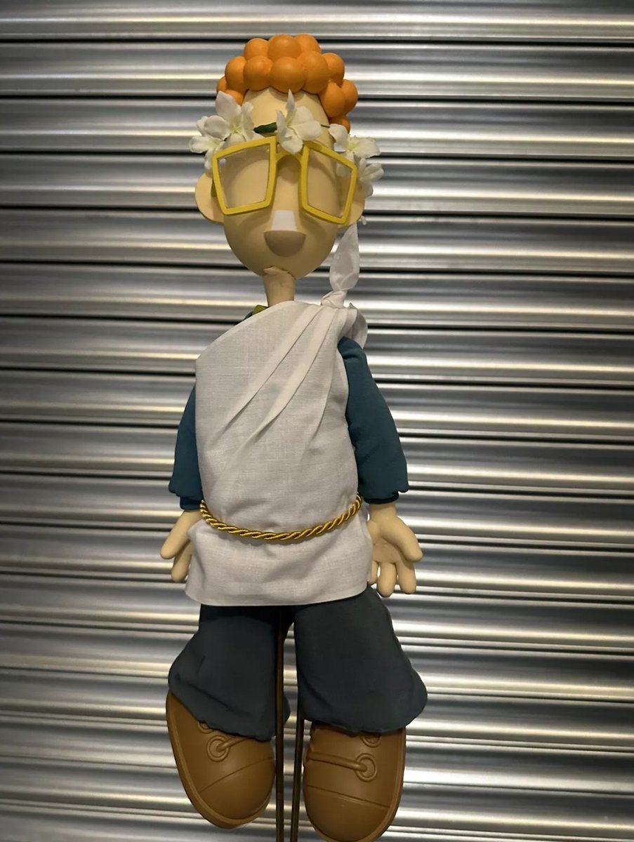 A couple of puppets from CBBC STRANGE HILL HIGH. Check them out on ebay.