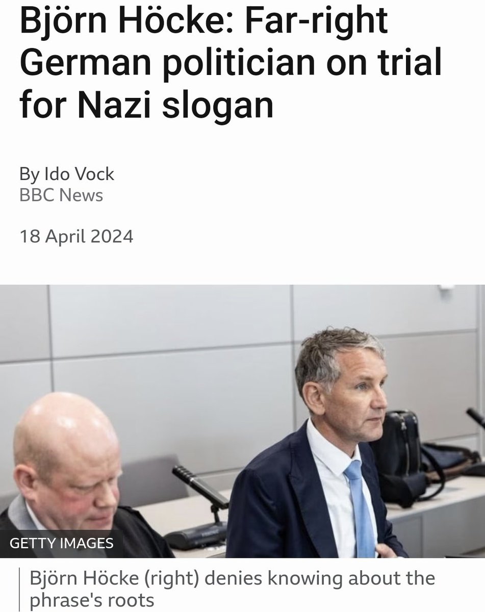 'Everything for our homeland, everything for Saxony-Anhalt, everything for Germany!'

Oy vey, shut it down!
No more Nationalism for you, Goy!
Only we can be Nationalists.