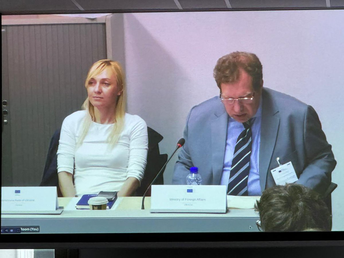 SashaUstinovaUA's tweet photo. Proud to represent Ukraine at the 3rd Risk of Weapons Diversion conference in #Brussels! 

Joining forces with the QUAD+EU group, we're committed to enhancing our fight against illegal arms trafficking amidst russia's aggression.

 #Ukraine #Security #InternationalCooperation https://t.co/kxxuowdzzJ
