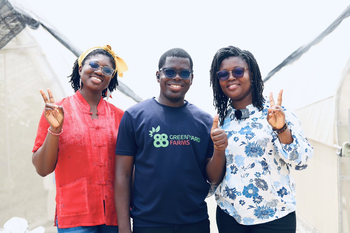88GreenYard_'s tweet photo. We had an interview with @Farmernii_, a greenhouse vegetable farmer located at East Legon Hills. We delved into his journey into greenhouse farming, the challenges he faced, and his successes. Click the link below for the full video👇🏿

https://t.co/flFyhgjrqX https://t.co/rAsaKWQvjI
