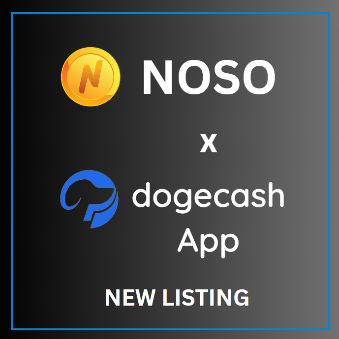 Exciting News! 🎉 Noso has integrated with DogeCashApp -app.dogecash.net/exchange/NOSO_…, expanding NOSO to a new group of investors and adding services for the community.  🚀 Thank you for your continued support! 🙏#masternodes #CryptoSafety #Noso #PIVX #LTC #DASH