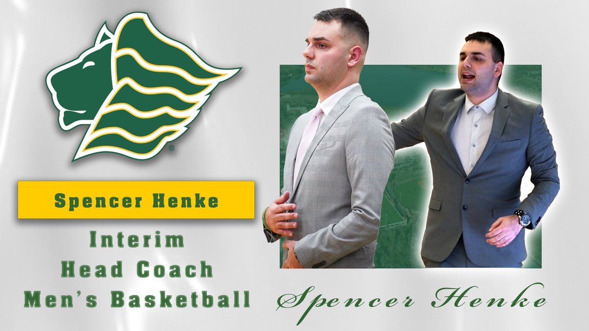 We're excited to announce the promotion of Spencer Henke to interim head coach of @SaintLeoMBB! 🔗tinyurl.com/u6cdbhsk #GOLIONS 🦁 | #SAINTLEO1PRIDE 🦁