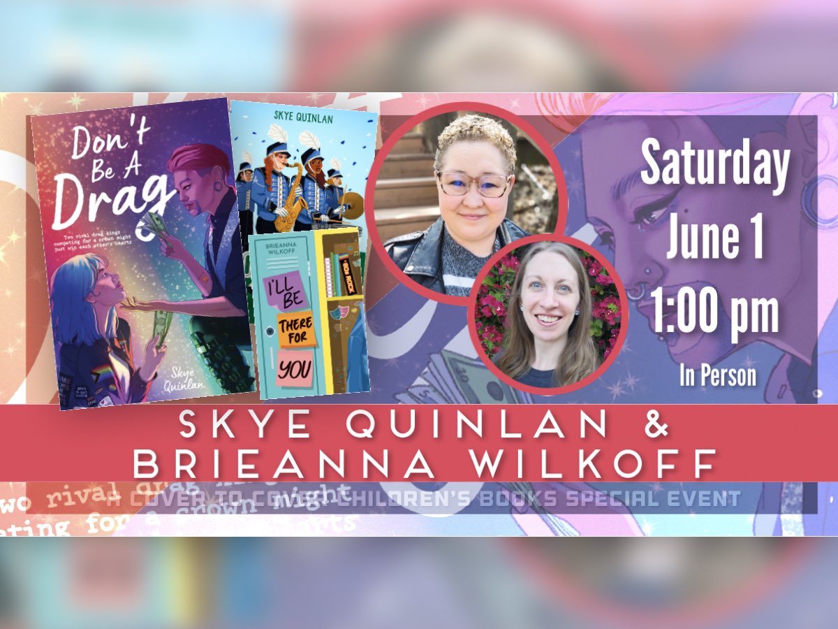 What a day for new books! We are excited to share these with you &amp; more at our welcoming bookstore. BONUS! Meet author Skye Quinlan in conversation with author Brieanna Wilkoff this Saturday at 1 p.m.  covertocoverchildrensbooks.com/new-picks