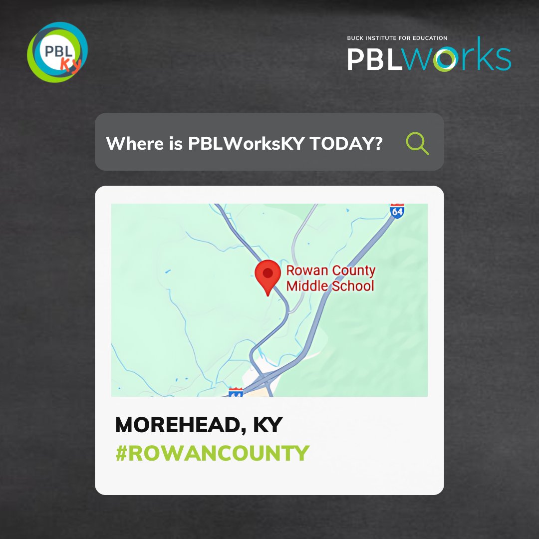 Our first KY PBL 101 Regional Conference of the summer has started today! Throughout this week, we will be in Morehead, Kentucky, while also engaging with educators from across Kentucky through virtual connections! #PBLWorks #PBLWorksKY #PBLisHappening #KYdoesPBL @RowanSchools