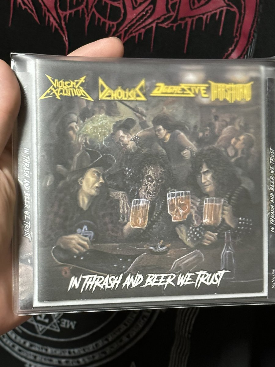 shishineko44225's tweet photo. #今日のヘヴィメタル盤💿
#VIOLENTEXECUTION🇦🇷
#DEMOLISIS🇪🇨
#AGGRESSIVE🇨🇴
#THRASHTORNO🇵🇪
#INTHRASHANDBEERWETRUST
#split V.A. #compilation
#THRASHMETAL https://t.co/xGe9ksLkow