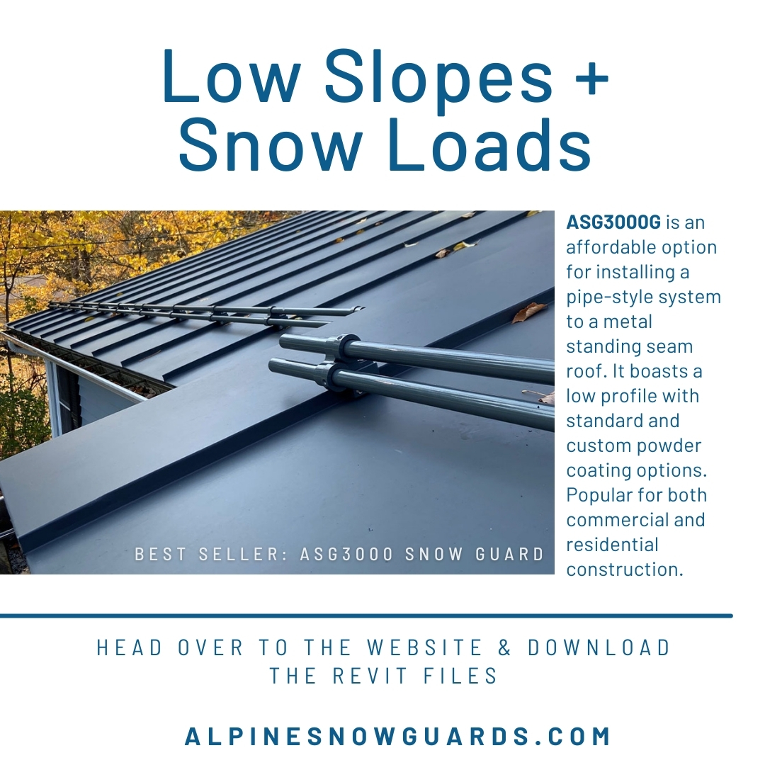 Ideal low-slope solution now costs less! 15-20% price drop on the ASG3000G &amp; all 9 clamp-to-seam designs.

Sign in to order by the foot and choose from 170+ Tiger Drylac colors. #savemoney #winjobs #lowslope #lowsnowload #porches #carports