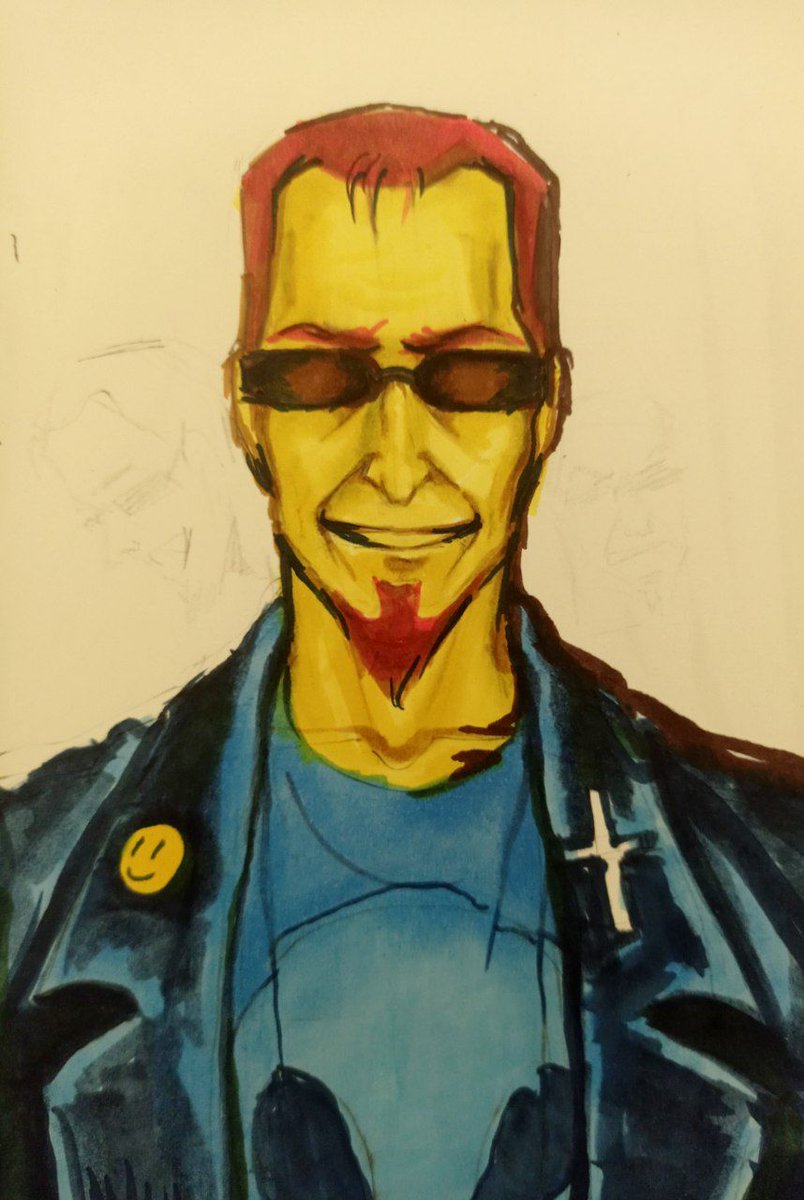 hyuttx's tweet photo. Sketches!! 
#postaldude #POSTAL #Postal2 https://t.co/KogQMGTHAm