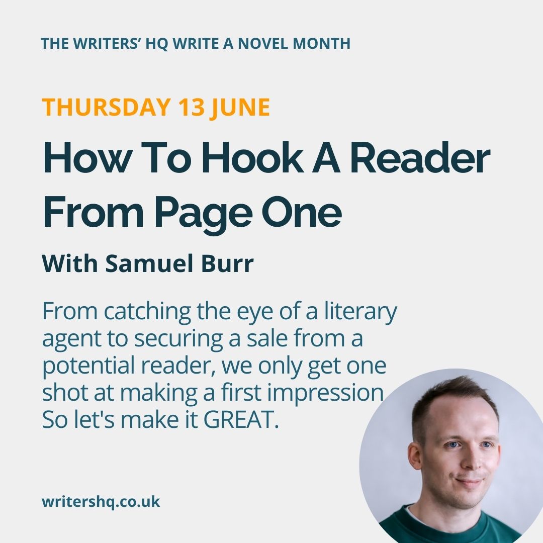 Chuffed to be hosting my first writing workshop with the brilliant @writers_hq in a few weeks. I'll be discussing those all-important opening pages - how to set the scene, sell your voice, introduce characters and avoid info-dumping. More info: writershq.co.uk/events/the-wri…