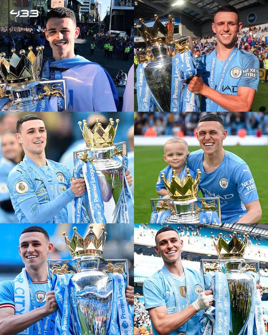 🏴󠁧󠁢󠁥󠁮󠁧󠁿🥳 Happy 24th birthday to one of the world's best players, Phil Foden. 🎉

🏟️ 270 games
⚽️ 87 goals
🅰️ 53 assists

Champions League - 🏆
Premier League -🏆🏆🏆🏆🏆🏆
Super Cup - 🏆
Club World Cup - 🏆
FA Cup - 🏆🏆
League Cup - 🏆🏆🏆🏆
Community Shield - 🏆🏆