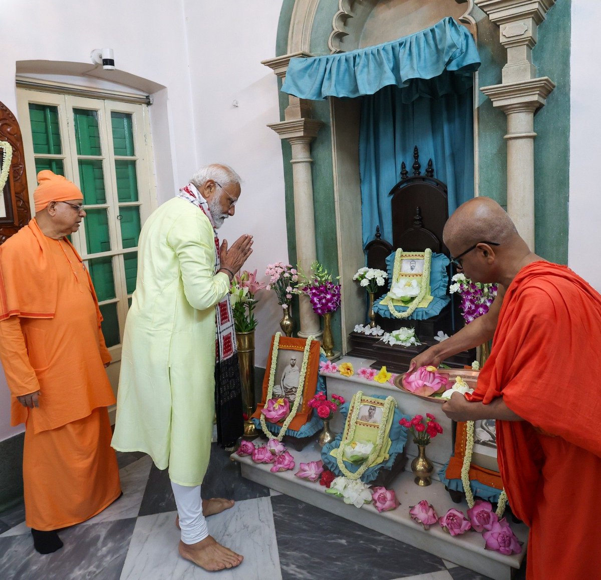 Feel very blessed to have gone to Mayer Bari, Ramakrishna Math, Baghbazar. This is the place where Holy Mother Sarada Devi stayed for a few years.