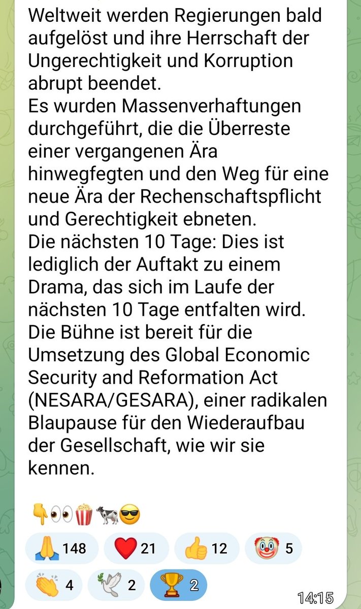 #PandemieVertrag

#WHO
ist erledigt, macht uns keinen Ärger mehr💪🍾🥂🥳