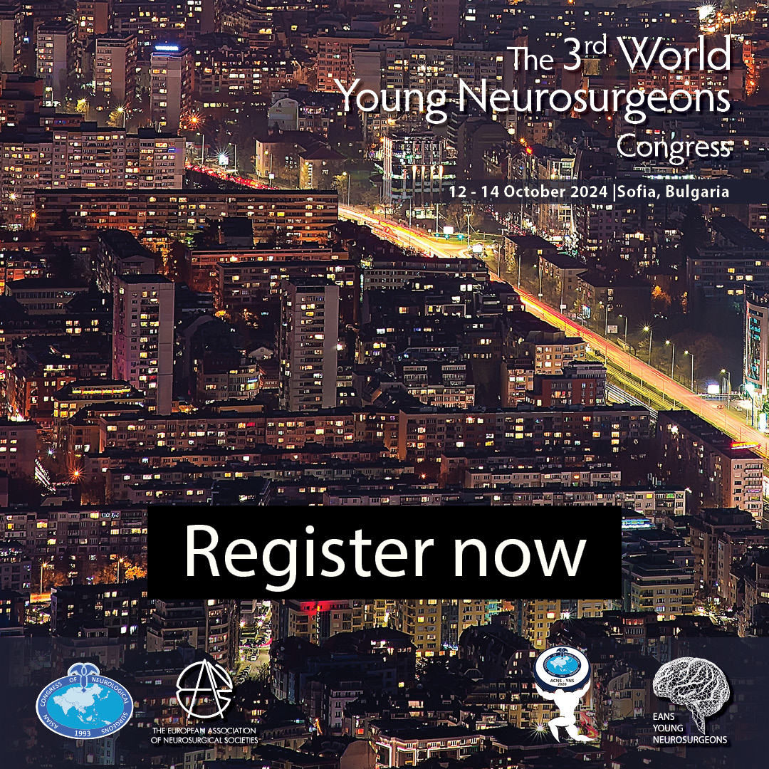 Calling all young neurosurgeons! Join us at the 3rd World Young Neurosurgeons Congress in Sofia to update your knowledge and create a global workforce. Don't miss out on special registration fees! #YNSCongress #Neurosurgery #Sofia ACNS #EANSonline 💪▶️ bit.ly/4aqjOnu