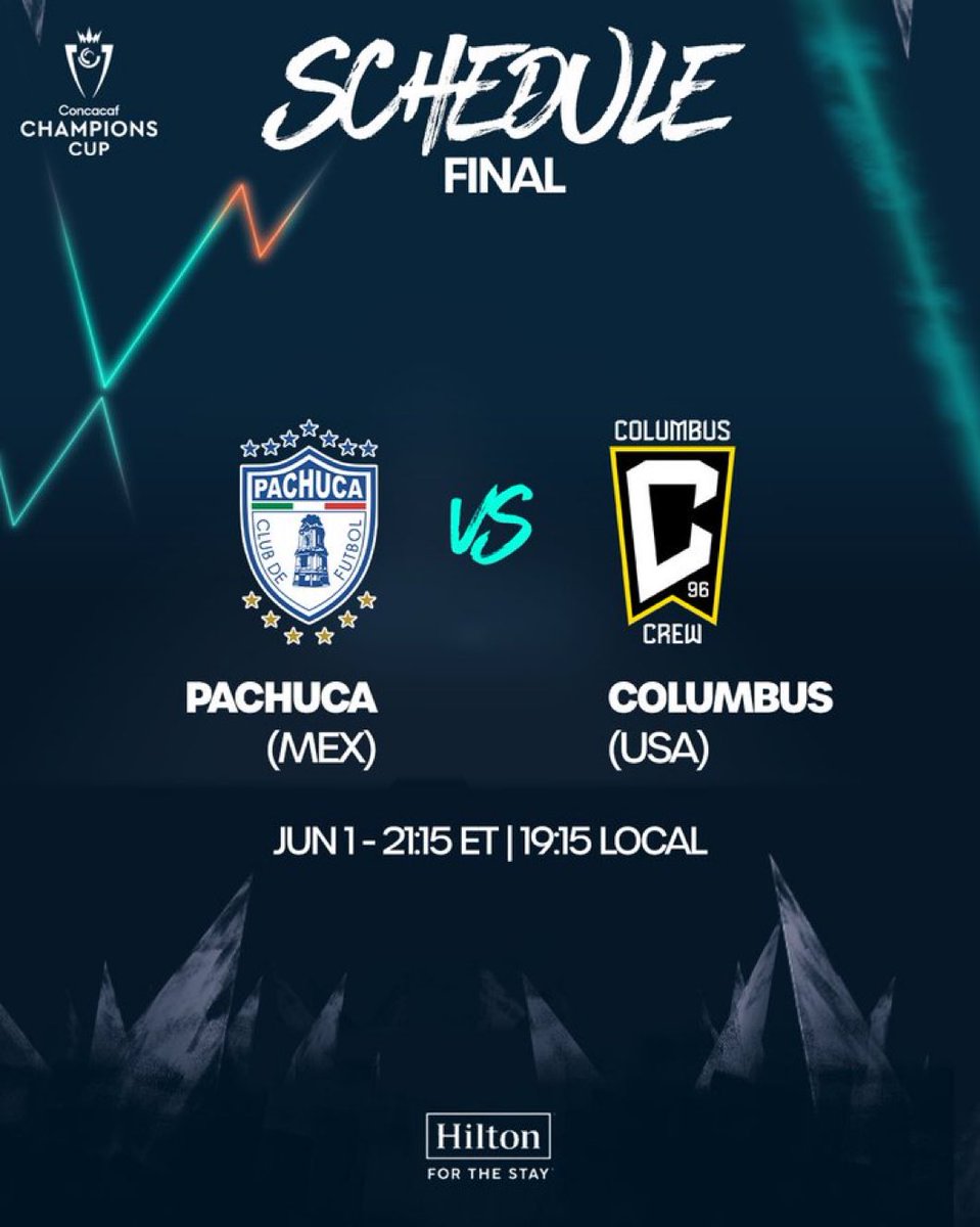 Este sábado se juega la gran final de la Concacaf Champions Cup. Nuestros #Tuzos del Pachuca representando a México con una gran base de jugadores nacionales. ¡Por el boleto al Mundial de Clubes!