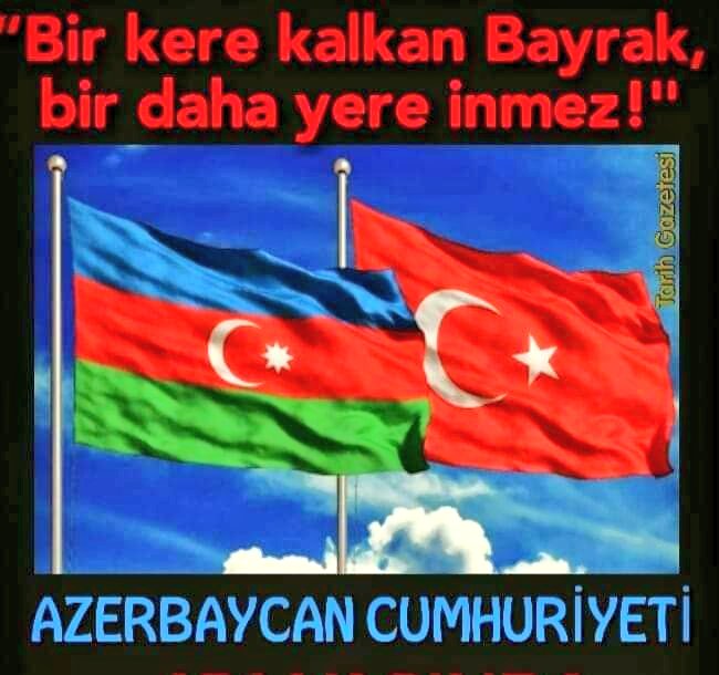 🇦🇿Azerbaycan Cumhuriyeti 106 Yaşında. Azerbaycan ve Türkiye dost değildir. Dostluk,birbirini sonradan tanıyanlar arasında kurulur.Biz gardaşız! Ebulfez Elçibey🇦🇿🇹🇷 (28 Mayıs 1918) @zarife5533 @SaglSars @tarsuslualp33 @KOMUTANBEY_25 @alasa61 @bnurr39 @Huseyin18201095