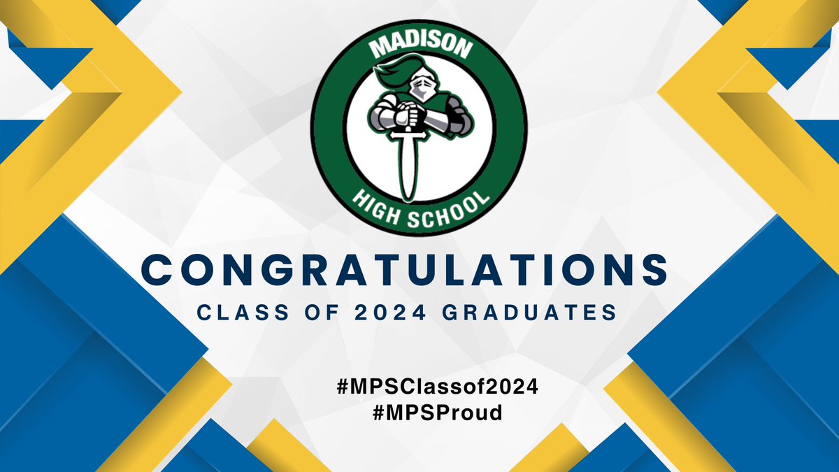 🎉 Congratulations, James Madison Academic Campus High School graduates! You make us #MPSProud! We invite the entire Milwaukee community to help celebrate our graduates 🎓 You can watch all of the graduation ceremonies on our YouTube channel. mpsmke.com/graduation