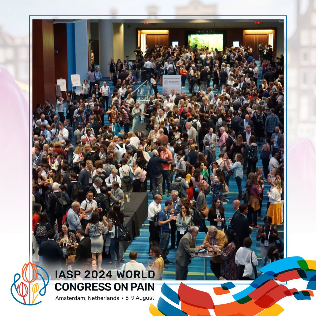 Forge connections with fellow pain professionals at the 2024 World Congress on Pain, 5 – 9 August in Amsterdam. Register today and network with more than 5,000 scientists, clinicians, and healthcare providers from around the world: bit.ly/47lGftd #WC2024