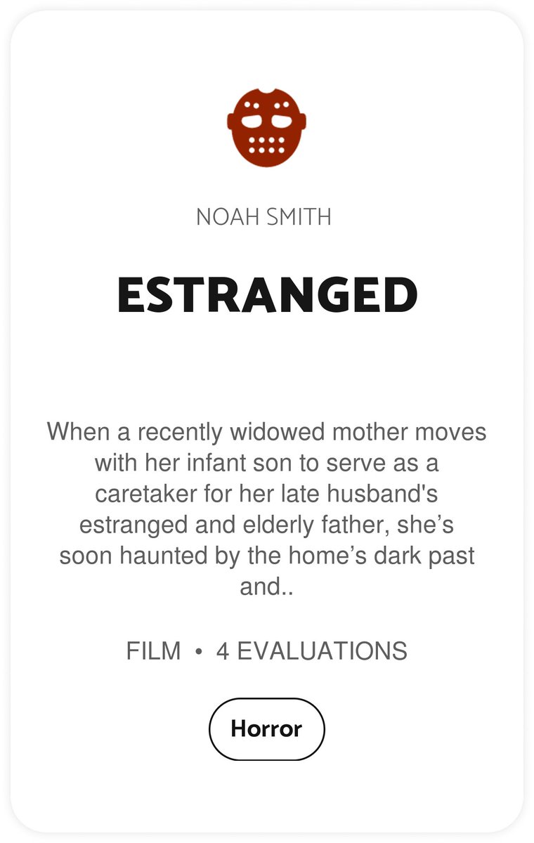 For your weekend read: ESTRANGED by Noah Smith : blcklst.com/scripts/152469 #BlackListWeekendRead