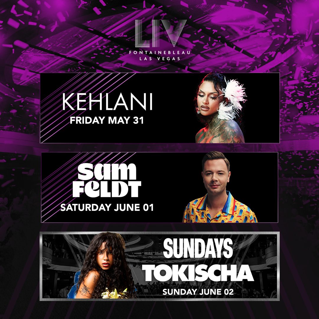 Week 24 under the Halo🎉 FRIDAY 5/31 @Kehlani SATURDAY 6/1 @SamFeldtMusic SUNDAY 6/2 Tokischa with Altura Tickets & Reservations: LIVNIGHTCLUB.COM
