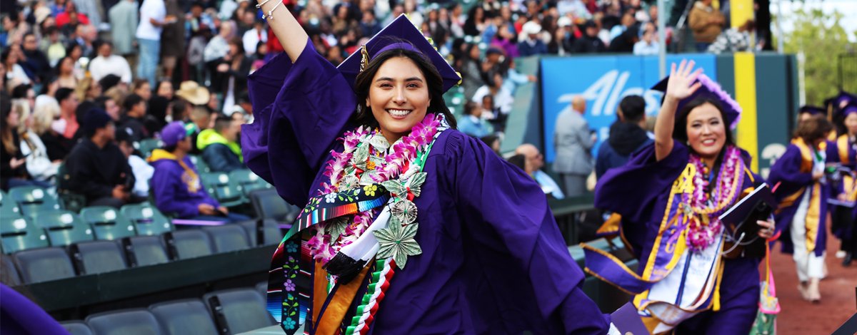 SF State Commencement honorees encourage graduates to champion ‘a world of fairness and compassion: news.sfsu.edu/news/commencem… #SFSU2024