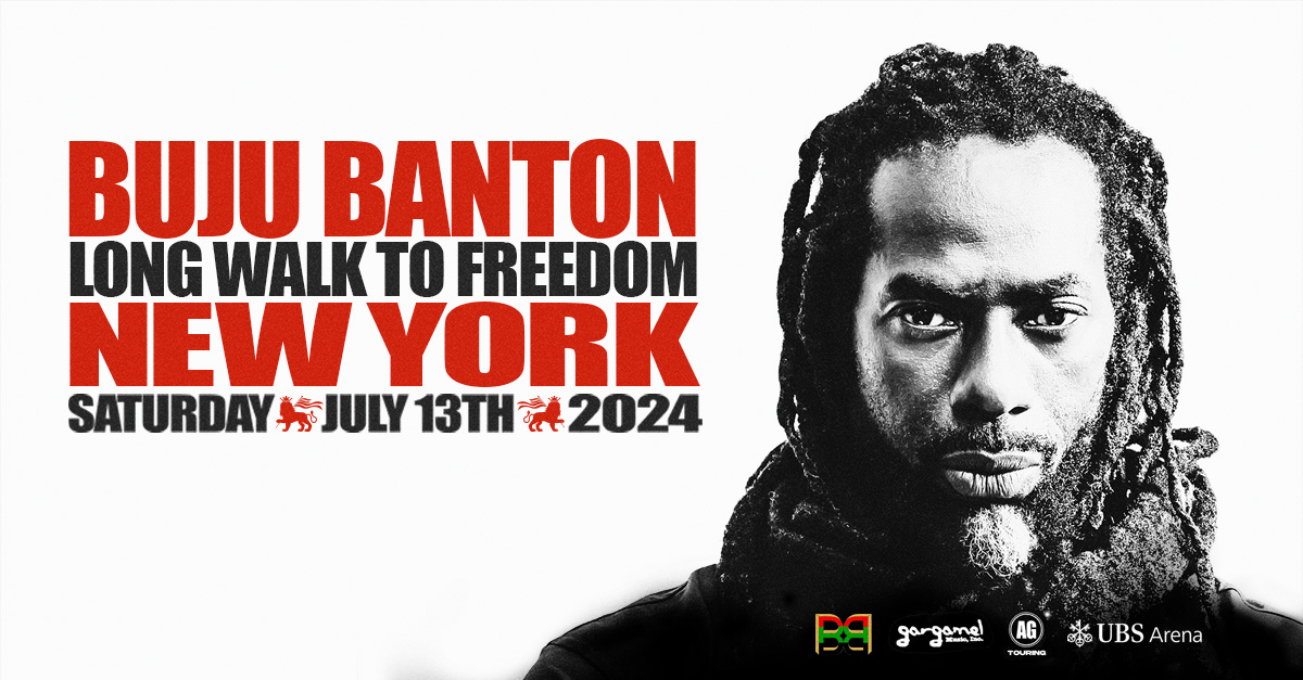 JUST ANNOUNCED 🇯🇲 @bujubanton is coming to UBS Arena on Saturday, July 13! 🎫 Pre-sale: Wed 5/29 10am (Code: UBSARENA) 🔗 go.ubsarena.com/4bTkPp3