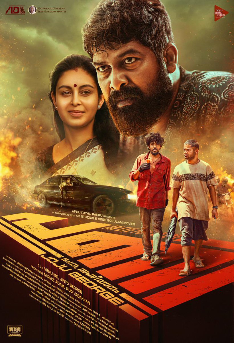 Wishing #jojugeorge all the best for his directorial debut #PaniMovie . Here’s the first look poster ..