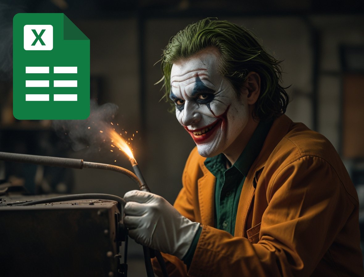 IATheYoker's tweet image. Han reinventado Microsoft Excel.
Di adiós a las fórmulas, los números y los datos complejos.
Descubre la herramienta de IA que lo hace todo mucho más fácil.
¡No te lo pierdas!👇