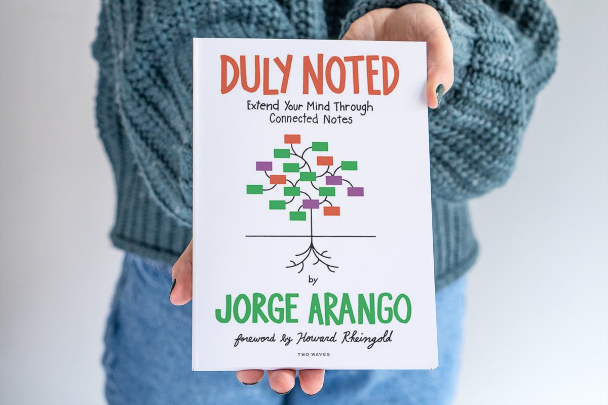 How would you rate your note-taking skills on a scale of 1-10? 💻

Become a more effective digital note-taker AND a more effective learner with Jorge Arango's Duly Noted: Extend Your Mind Through Connected Notes!

rfld.me/49OpJTp
#notetaking #knowledgemanagement
