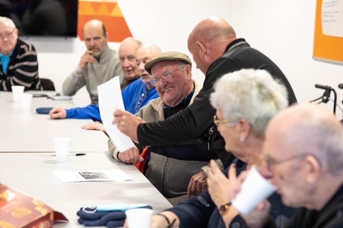 Join us tomorrow for our NAAFI Break in The Corner Flag at Blackpool FC 🚩 When: Wednesday Time: 10:30am – 12pm Where: The Corner Flag, Bloomfield Road Cost: £2 (donation) @CovenantTrust | @EFLTrust | @BlackpoolFC