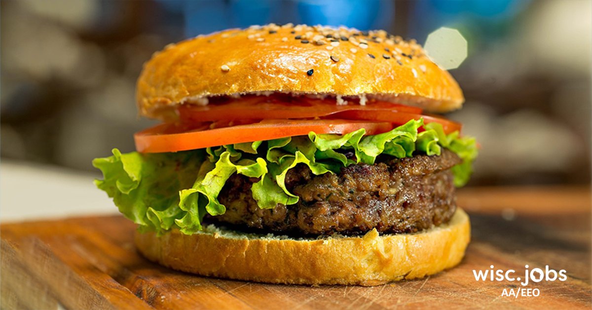 It’s #NationalHamburgerDay! Sink your teeth into a new career with Dept of Corrections as a #FoodServiceLeader in #RacineWI & add some flavor to our kitchen operations. $24.59/hr +benefits Apply by 6/2. #WIjobs #govjobs #FoodServiceJobs ow.ly/YM4Z50RUmTo